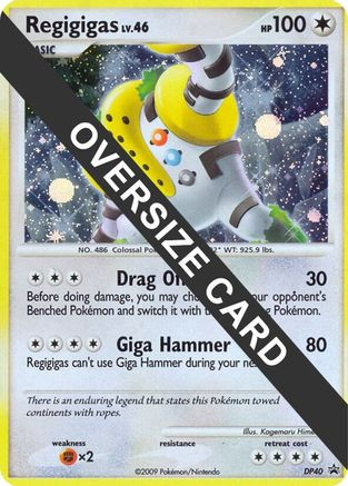 Regigigas - DP40 DP40 - Jumbo Cards Holofoil - Game Nerdz