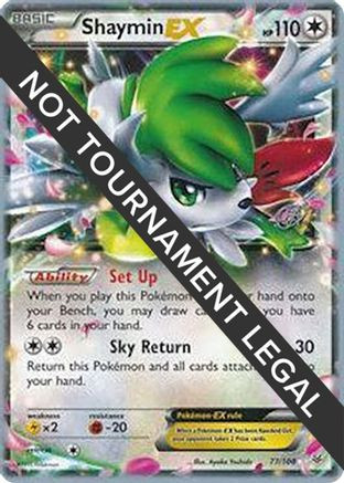 Card Shaymin ◇ 10/181 da coleção Team Up