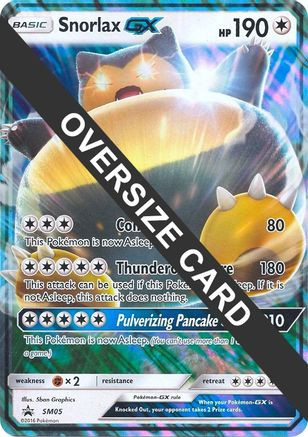 Snorlax GX - SM05 SM05 - Jumbo Cards - Game Nerdz