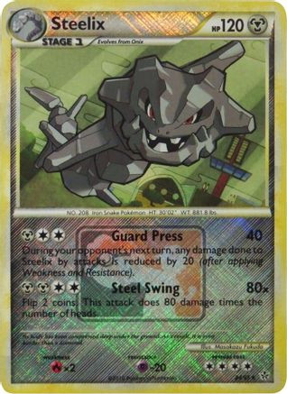 Steelix - 208/182 - SV04: Paradox Rift - Pokemon