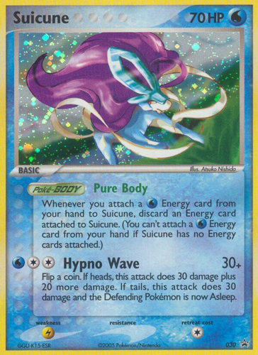 Suicune 30/40 - Nintendo Black Star Promos Holofoil - Game Nerdz Suicune 30/40 - Nintendo Black Star Promos Holofoil - Game Nerdz