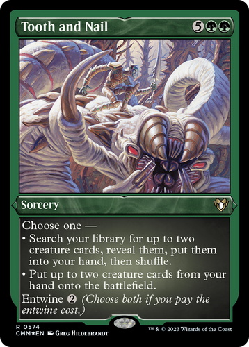 MTG 歯と爪 日本語 foil 初版 39691b12-9a01-46a1-bbb7-