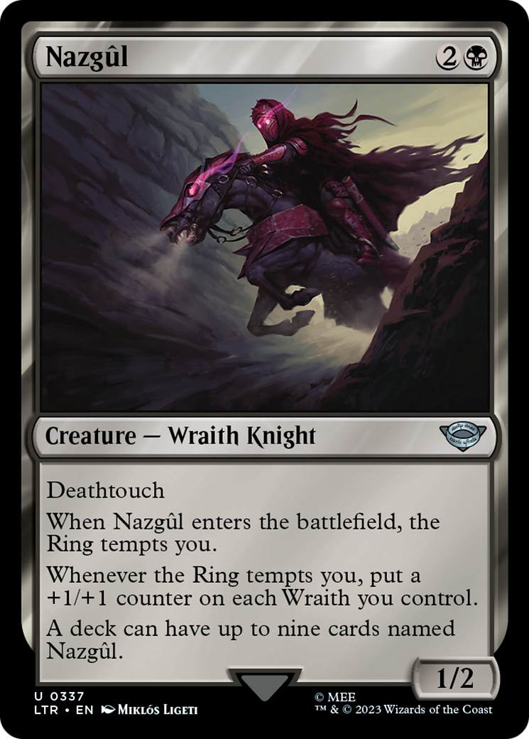 LTR ナズグル/Nazgul MTG 日)ナズグル / Nazgul【LTR】 【Foil】 No.334｜MtG通販サイト