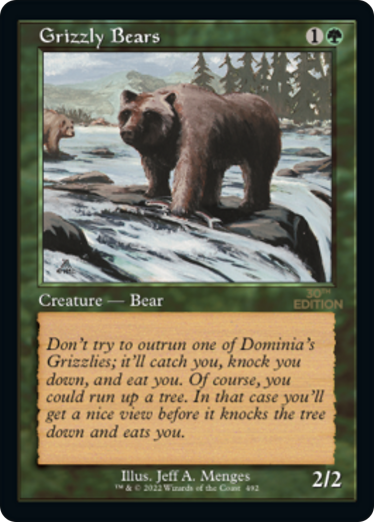 Grizzly Bears (7ED-251) - 7th Edition - Game Nerdz