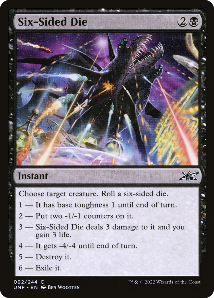 m9818 MH3 370 foil 六番/Six Six (MH3-370) - Modern Horizons