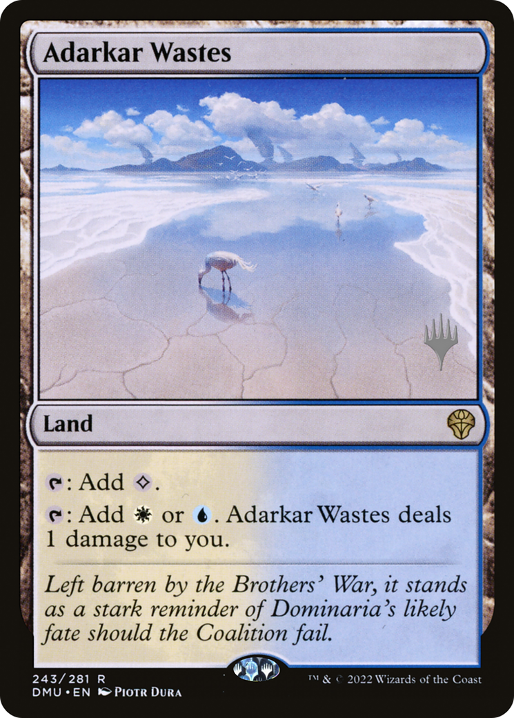 Adarkar Wastes (DMU-377) - Dominaria United (Borderless