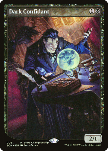 Dark Confidant (SCH-003) - Store Championships: (textless) Foil