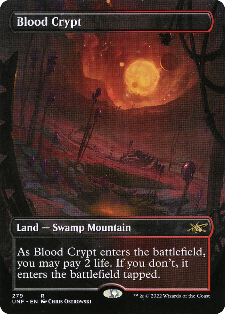 Blood Crypt (UNF-279) - Unfinity (Borderless) - Game Nerdz