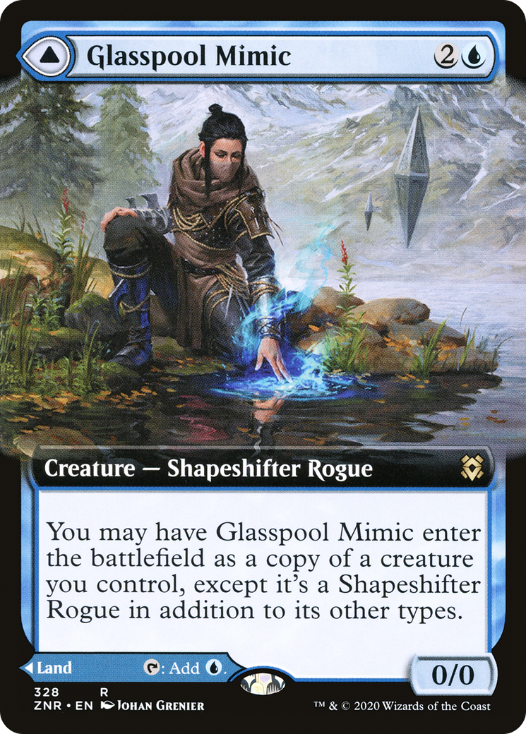 Island (ZNR-271) - Zendikar Rising: (Full Art) Foil (LP) - Game Nerdz