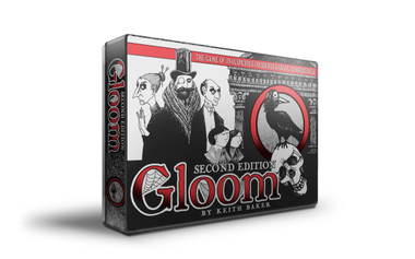 Gloom - Unquiet Dead Kartenspiel 2. Edition Von Atlas Games | Gruseliges Familienspiel Für 2-5 Spieler