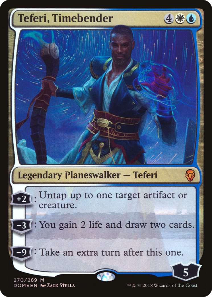 Teferi, Temporal Pilgrim (BRO-293) - The Brothers' War (Borderless