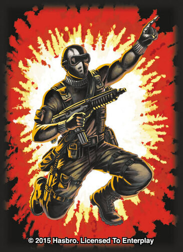Shuffle-Tech: G.I. Joe Commando Snake Eyes Card Sleeves (50ct) - Game Nerdz