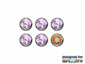 Infinity: Purple TOCamo Tokens (6) 