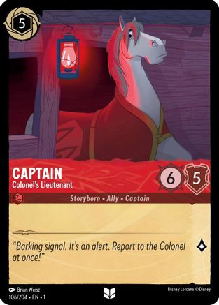 Captain Hook - Thinking A Happy Thought - carte 175/204 The First