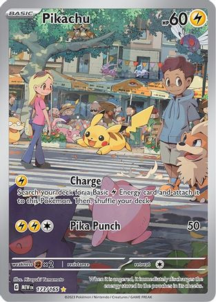 Pikachu 173 - SV Scarlet and Violet 151 Holofoil - Game Nerdz