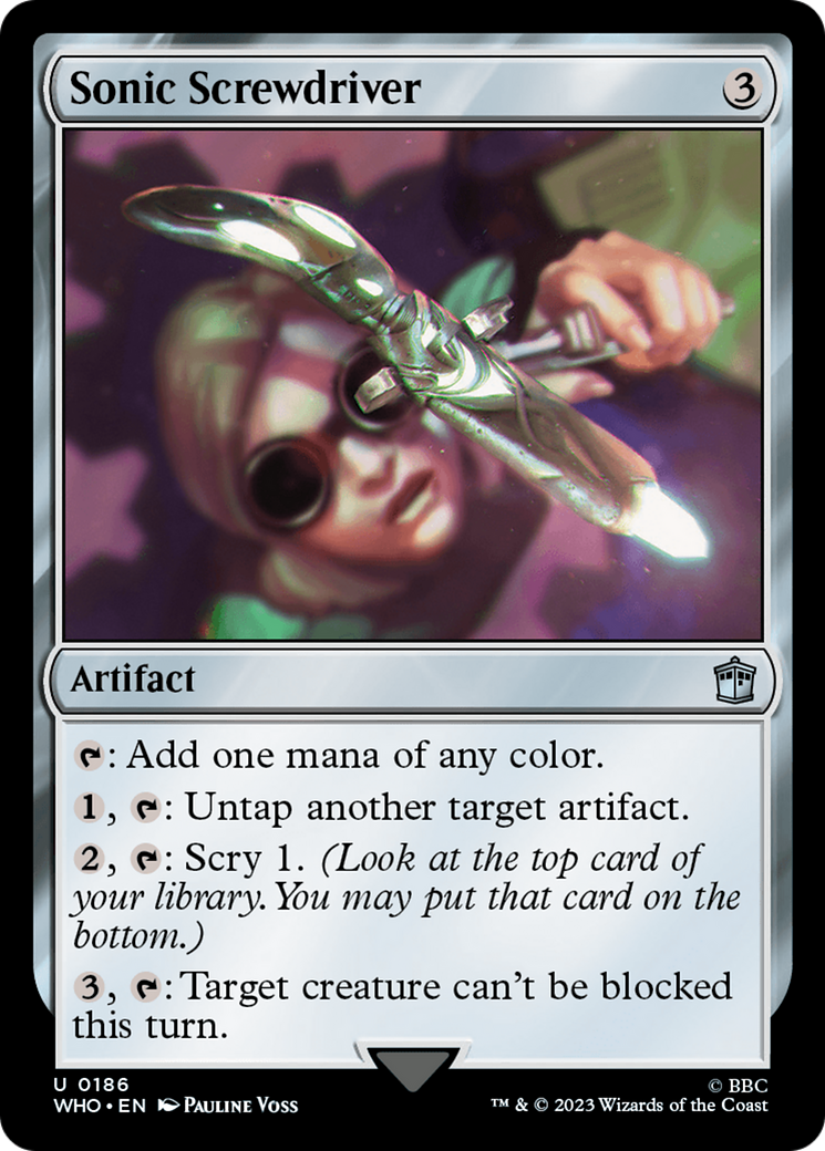 The Cyber-Controller (WHO-405) - Doctor Who: (Extended Art) Foil