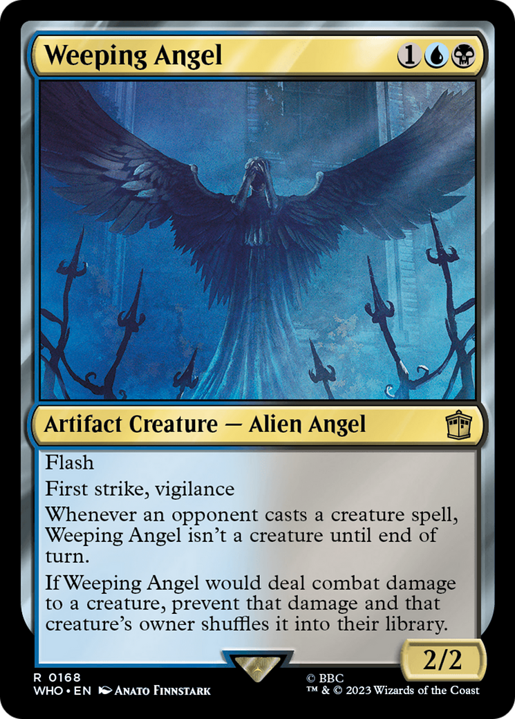 Weeping Angel (WHO-1044) - Doctor Who: (Extended Art) Foil