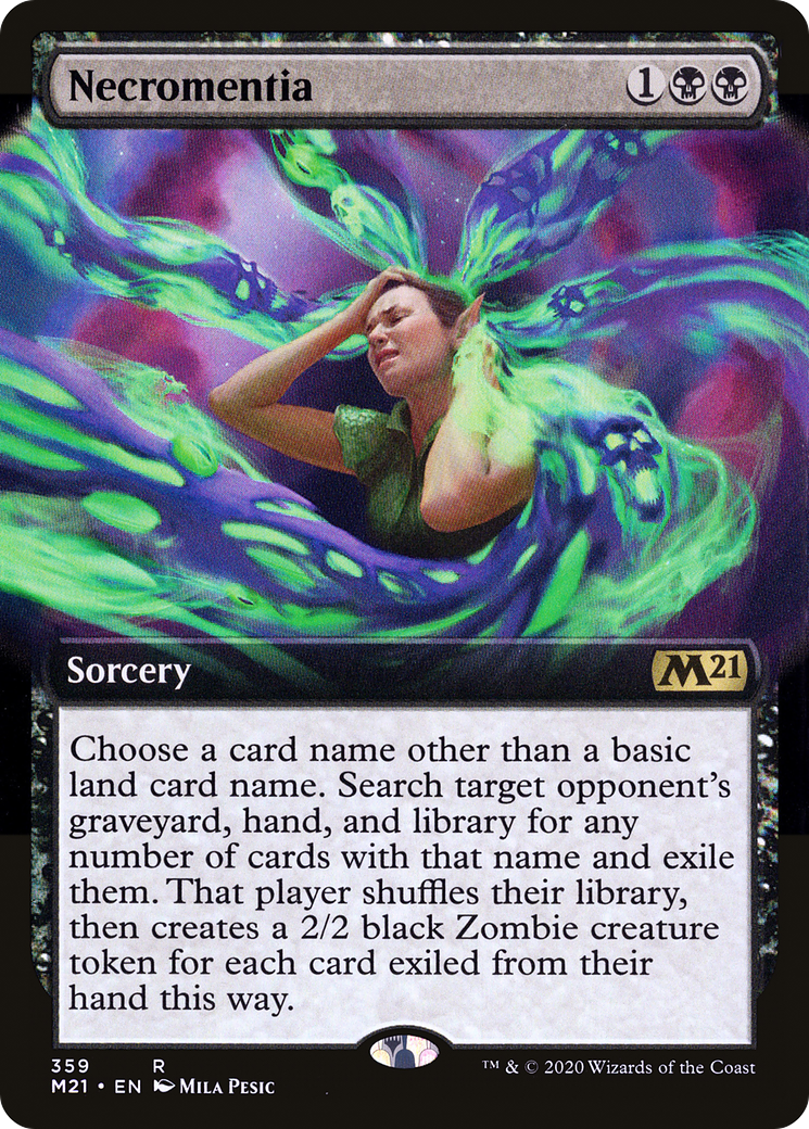 Magic: The Gathering Silversmote Ghoul – Core Set 2021 Single Card
