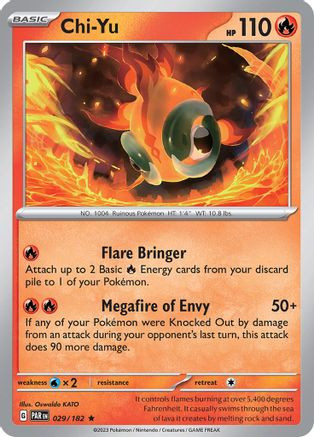 Chi-Yu 29 - SV04 Paradox Rift Reverse Holofoil - Game Nerdz