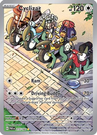 Cyclizar - 215/182 215 - SV04 Paradox Rift Holofoil - Game Nerdz