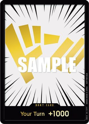 DON!! Card (Gold) One Piece Promotion Cards Foil - Game Nerdz