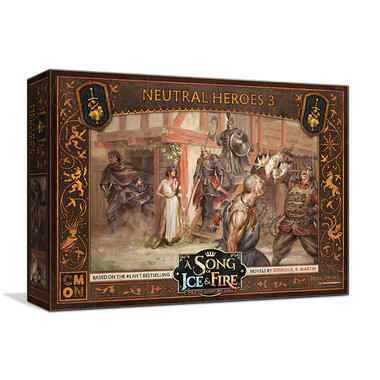 A Song of Ice & Fire Miniatures Game: Neutral Heroes 3 - Game Nerdz