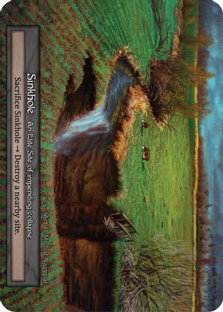 Sinkhole (LEA-129) - Limited Edition Alpha - Game Nerdz