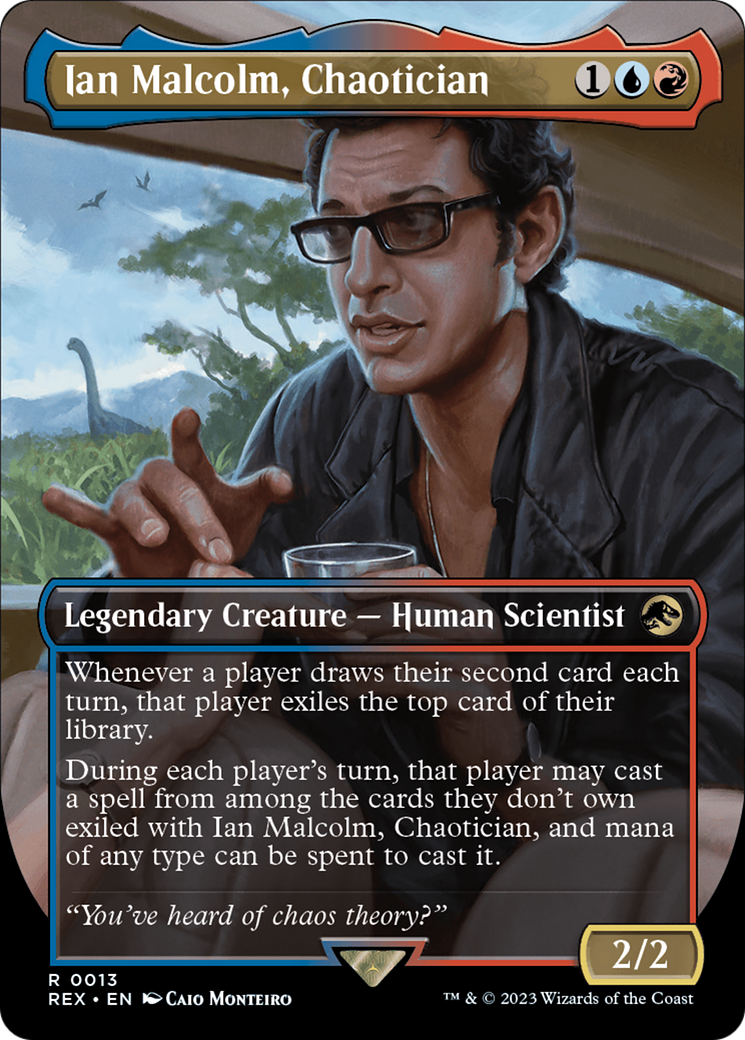 dino dna mtg card Magic The Gathering - The Lost Caverns of Ixalan - Jurassic World  Collection - Dino DNA (Borderless Card) main image 0