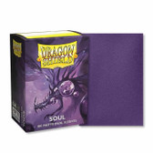 Dragon Shield: "Soul" Metallic Purple - Matte Dual Card Sleeves (100ct)