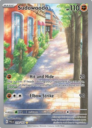 Sudowoodo - 219/193 219 - SV02 Paldea Evolved Holofoil (LP) - Game