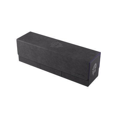 Gamegenic Deck Box: The Academic 266+ XL - Black/Purple - Game Nerdz