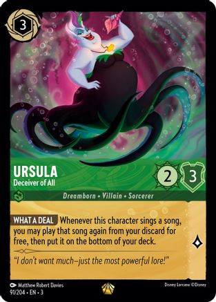 Ursula - Sea Witch, Into the Inklands