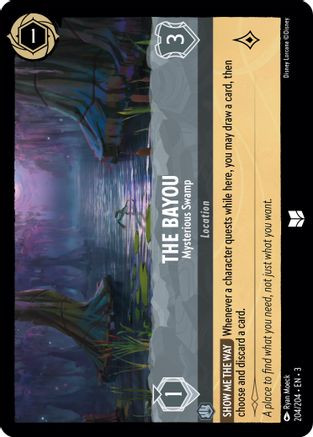 MTG Bayou ③ Bayou (3ED-283) - Revised Edition - Game Nerdz