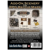 Add-on Scenary for RPG Battle Maps: Dungeon Decorations