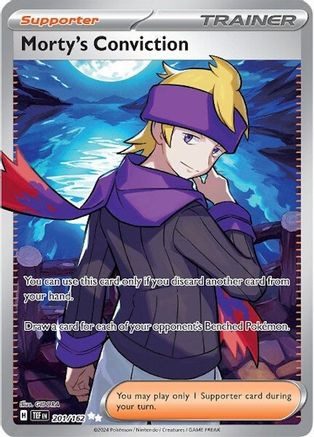 Morty's Conviction 201 - SV05 Temporal Forces Holofoil - Game Nerdz