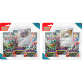 Pokemon: Scarlet & Violet - Twilight Masquerade - Three-Booster Blister Pack (Set of 2) (PREORDER)