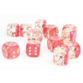 Sirius Dice: 16mm D6 - Hearts (12)