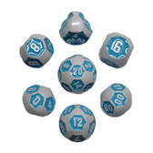 Forged Gaming: Sky Bot - Polyhedral Metal RPG Dice Set (7ct)