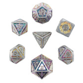 Forged Gaming: Potent Portent - Polyhedral Metal Dice Set (7ct)