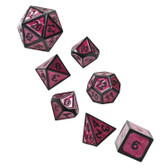 Forged Gaming: Hellfire - Polyhedral Metal Dice Set (7ct)