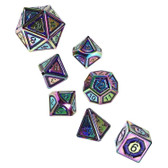 Forged Gaming: Royal Mystic - Polyhedral Metal Dice Set (7ct)