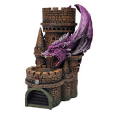 Forged Gaming: Dragons Keep Dice Tower - Purple Dragon