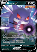 Gengar V 156/264 - Fusion Strike Holofoil (LP)