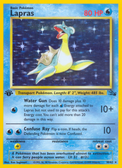 Lapras 10/62 - Fossil Unlimited Holofoil (MP)