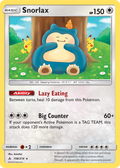 Snorlax 158/214 - Unbroken Bonds Holofoil (LP)