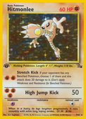 Hitmonlee 7/62 - Fossil Unlimited Holofoil (LP)