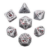 Forged Gaming: Deadly Game Metal RPG Dice Set