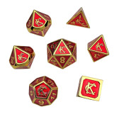 Forged Gaming: Kingdom Rule Kansas City Metal RPG Dice Set