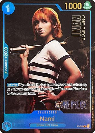 nami Nami (Alternate Art) (OP02-036) Paramount War Foil - Game Nerdz