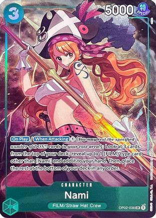 Nami (Premium Card Collection -Best Selection Vol. 1-) (OP02-036) One Piece  Promotion Cards Foil - Game Nerdz